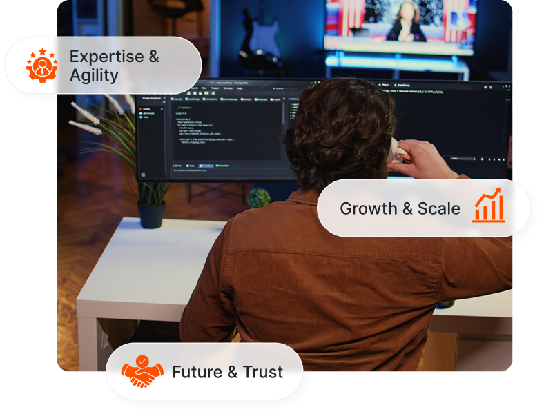 Teqnovos: Hire Nuxt.js Developers to build smarter, future-ready web solutions with innovative thinking beyond code.